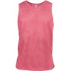 Chasuble simple d'entrainement PROACT rose fluo