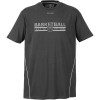 T-shirt courtes manches Team Spalding noir/gris
