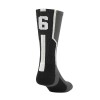 Chaussette ID player noir numéro 6