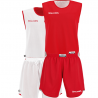 Set enfant réversible Spalding rouge/blanc