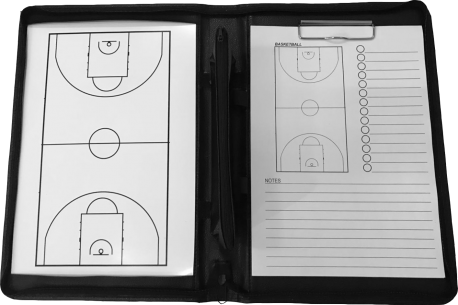 Tablette de coach Basket avec housse