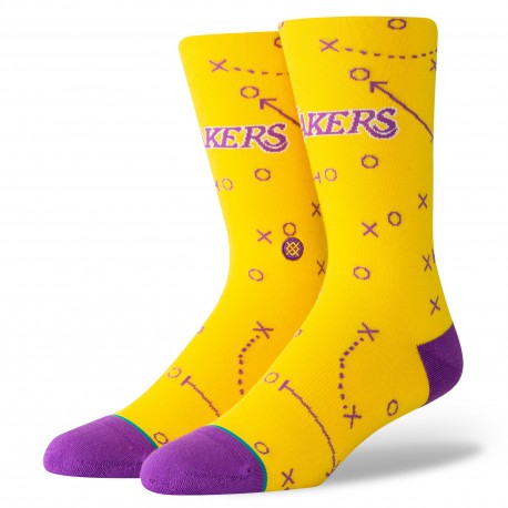 Chaussettes NBA Playbook des Los Angeles Lakers