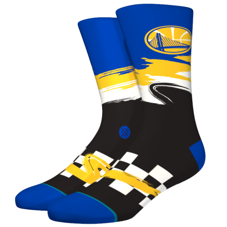 NBA Wave Racer Golden State Warriors socks