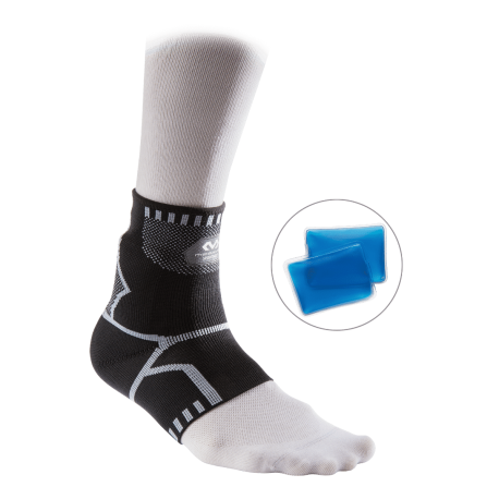 Ankle Recovery Sleeve Elastic with Cold Packs