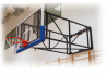 Panier de basket mural avec déport de 1m à 1,8m