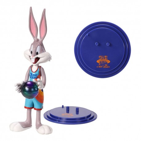 Figurine Bendyfigs de Bugs Bunny dans Space Jam 2