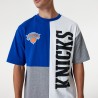 T-shirt NEW ERA Cut&Sew des New York Knicks