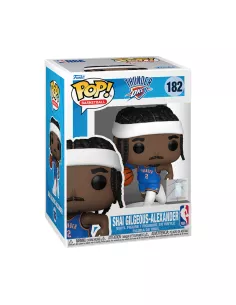 Shai Gilgeous-Alexander number 182 OKC Pop Figure in his box