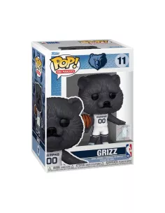 Grizz the Bear of the Memphis Grizzlies' Pop mascot figure in its box